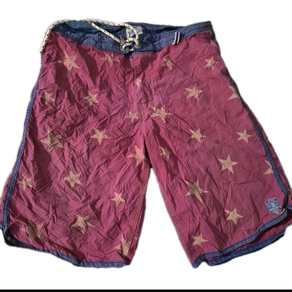 3rd & Army Mens Graphic Board Mens Adult Logo Casual Shorts Size 30